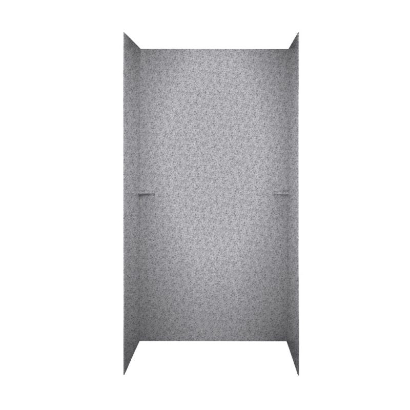 36" x 60" x 72" in Swanstone Solid Surface Shower Wall Kit - BNGBath