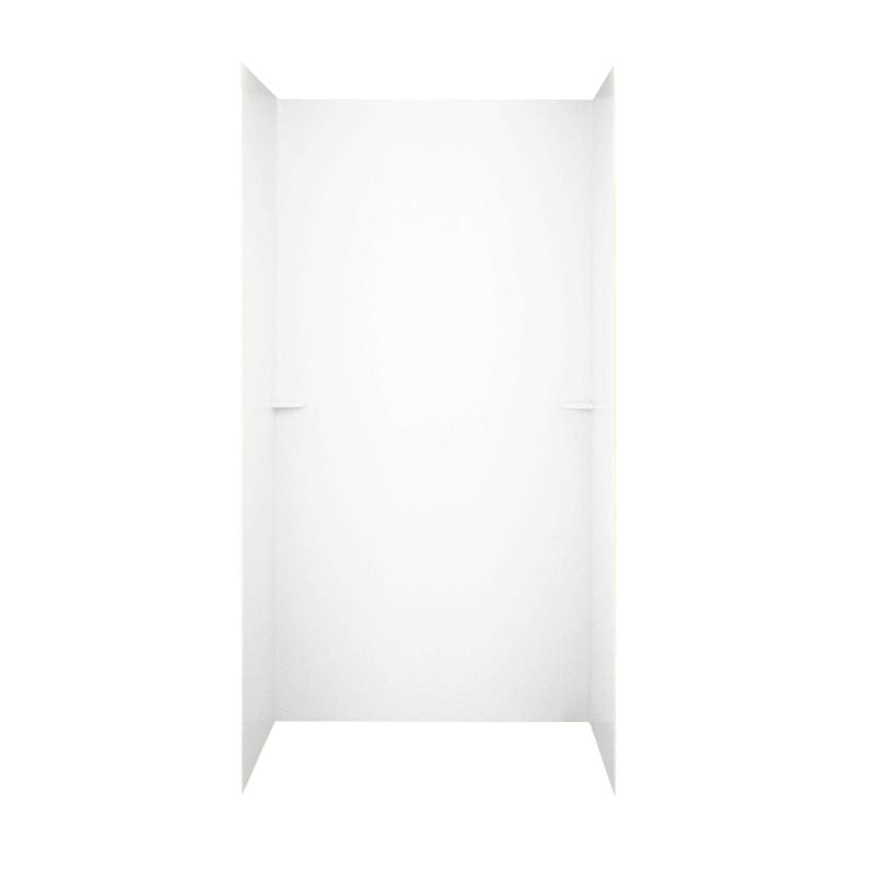 36" x 60" x 72" in Swanstone Solid Surface Shower Wall Kit - BNGBath