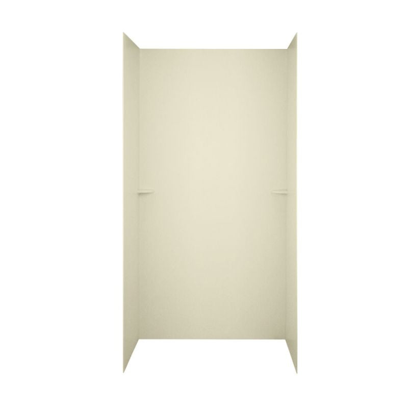 36" x 60" x 72" in Swanstone Solid Surface Shower Wall Kit - BNGBath