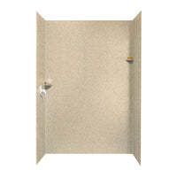 Thumbnail for 36-In x 62-In x 96-In Swanstone Solid Surface Shower Wall - BNGBath