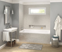 Thumbnail for Pose 6632 IF Acrylic Alcove Bathtub - BNGBath