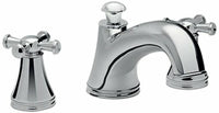 Thumbnail for Toto TB220DD#BN Vivian Deck-Mounted Bathtub Faucet Trim Kit With Cross Handles - BNGBath