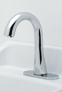 Thumbnail for Toto TEL5GG60R#CP EcoPower Gooseneck Faucet With Thermal Mixing And 60 Second Discharge - BNGBath