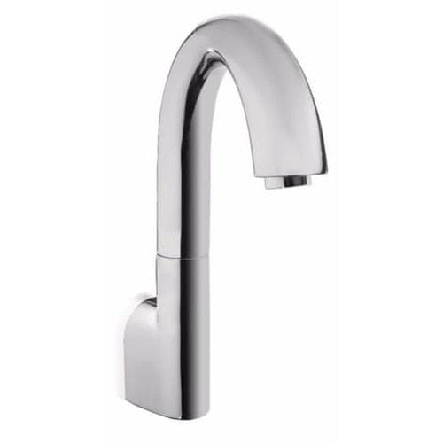 Toto TEL165-D10E#CP EcoPower Wall Mount High Arc 0.5-GPM Bathroom Sink Faucet - BNGBath