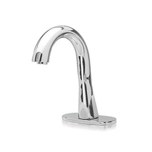 Toto TEL151-D10EM#CP EcoPower Deck-Mounted Gooseneck 1-GPM Single Hole Bathroom Sink Faucet - BNGBath