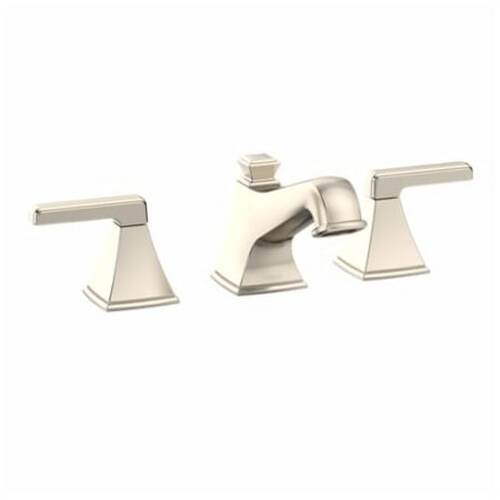 Toto TL221DD12#BN Connelly Deck-Mounted Conventional 1.2-GPM Widespread Bathroom Sink Faucet - BNGBath