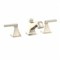 Thumbnail for Toto TL221DD12#BN Connelly Deck-Mounted Conventional 1.2-GPM Widespread Bathroom Sink Faucet - BNGBath