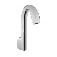 Thumbnail for Toto TEL163-D20E#CP Gooseneck Wall-Mounted Fixed 0.35-GPM Bathroom Sink Faucet - BNGBath