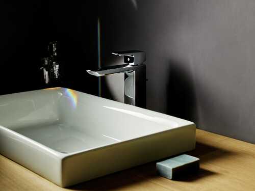 Toto TLG02304U#CP GR Deck-Mounted Fixed 1.2-GPM Single Handle Bathroom Sink Faucet - BNGBath