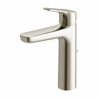 Thumbnail for Toto TLG03303U#BN GS Deck-Mounted Fixed 1.2-GPM Single Handle Bathroom Sink Faucet - BNGBath