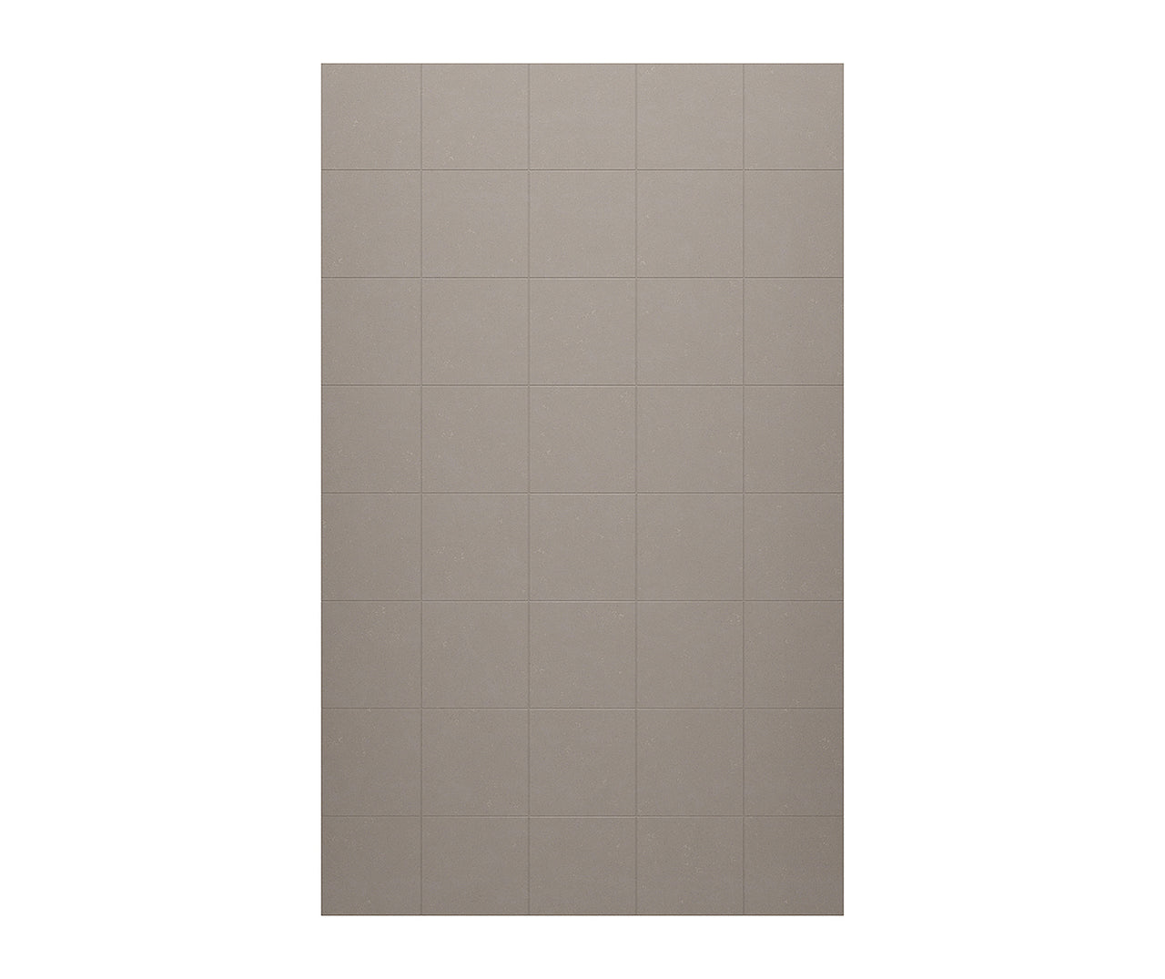 Swanstone 62-in x 96-in 12X12 Square Tile Design Shower Wall Panel - BNGBath