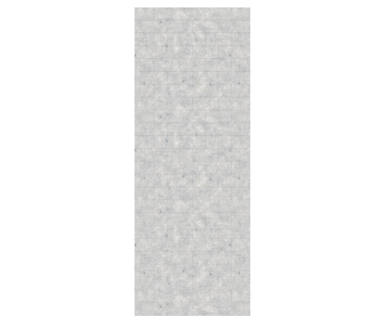 MTMK-9636-1 36 x 96 Swanstone Metro Subway Tile Glue up Bathtub and Shower Single Wall Panel  - BNGBath