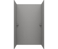 Thumbnail for 36-In x 62-In x 96-In Swanstone 3x6 Subway Tile Shower Wall Kit - BNGBath