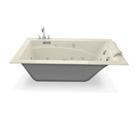 Thumbnail for Optik 6032 Acrylic Alcove Bathtub - BNGBath