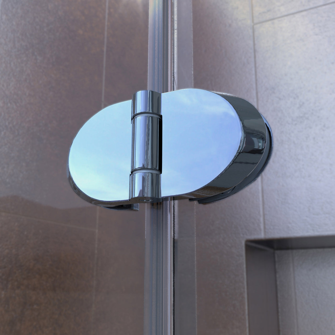 DreamLine Aqua Fold 32 in. D x 32 in. W x 74 3/4 in. H Frameless Bi-Fold Shower Door and SlimLine Shower Base Kit - BNGBath