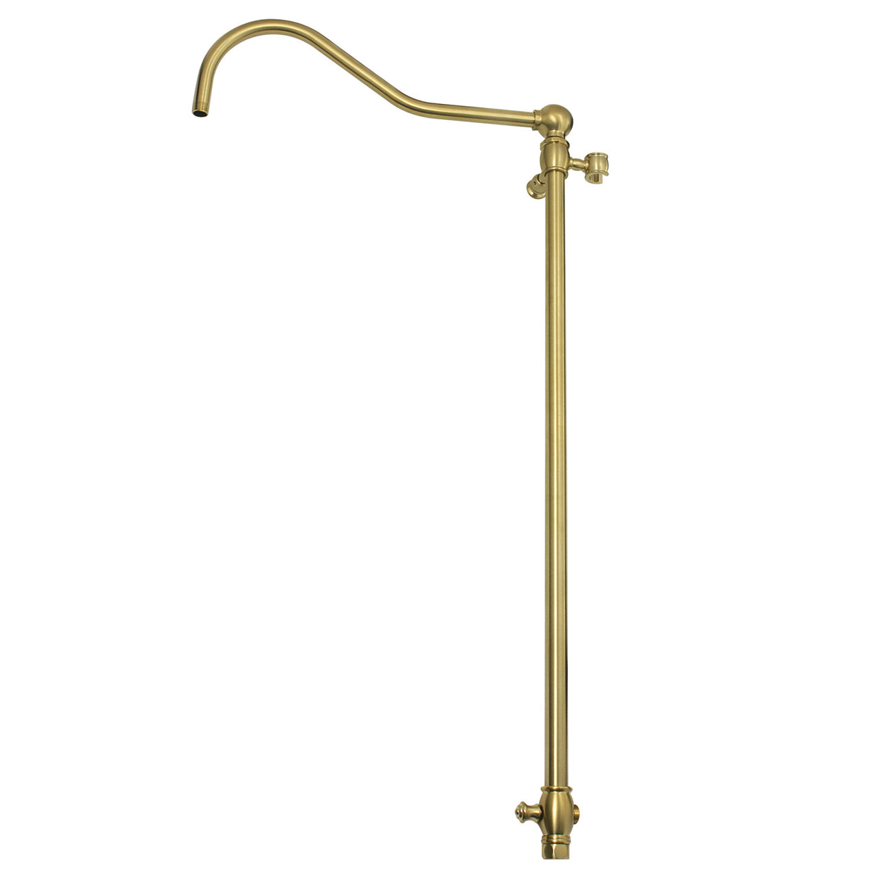 Kingston Brass CCR6171 Vintage 60-Inch Add-On Shower with 17-Inch Shower Arm - BNGBath