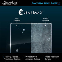 Thumbnail for DreamLine Charisma 32 in. D x 60 in. W x 78 3/4 in. H Frameless Bypass Sliding Shower Door and SlimLine Shower Base Kit - BNGBath