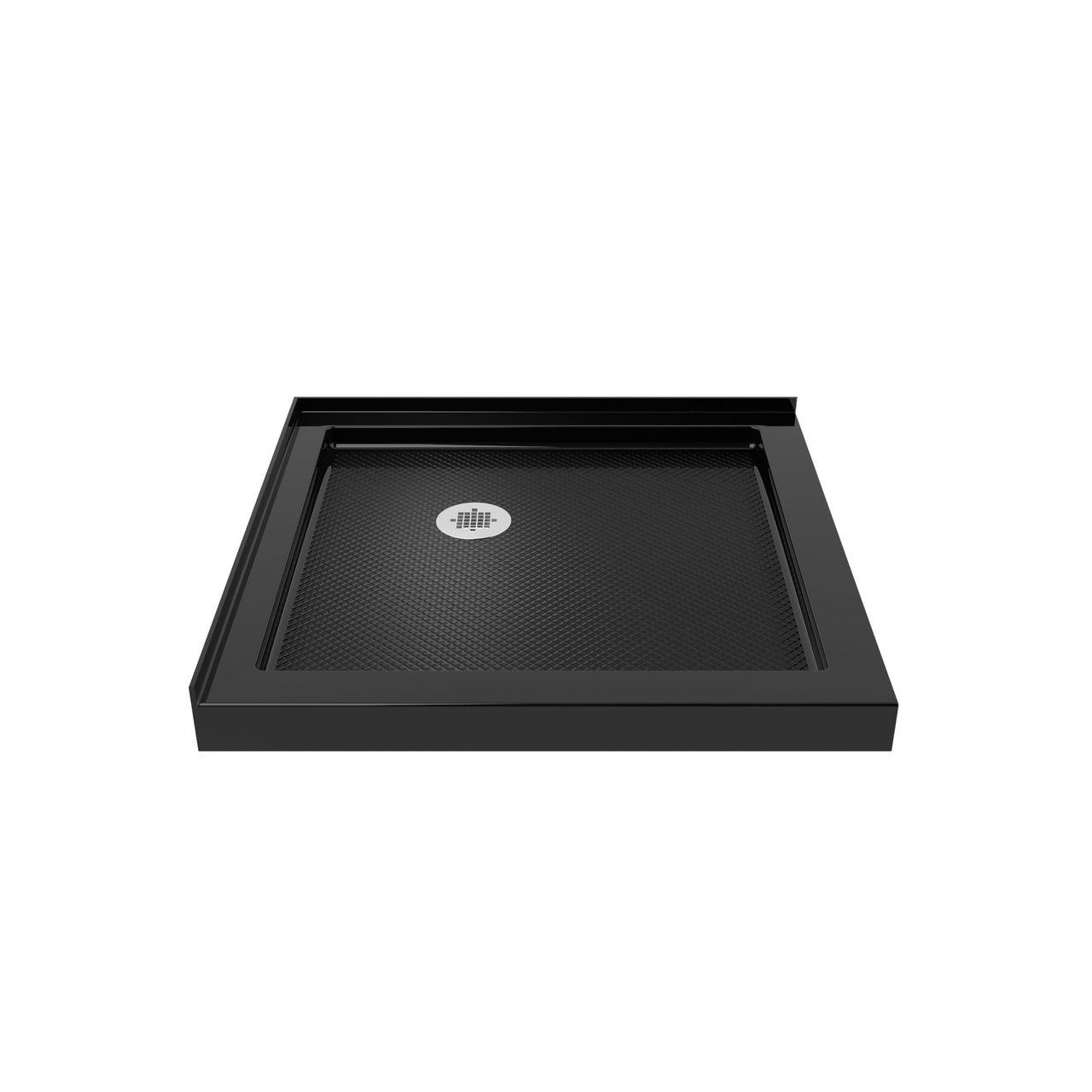 DreamLine SlimLine 32 in. D x 32 in. W x 2 3/4 in. H Double Threshold Shower Base - BNGBath