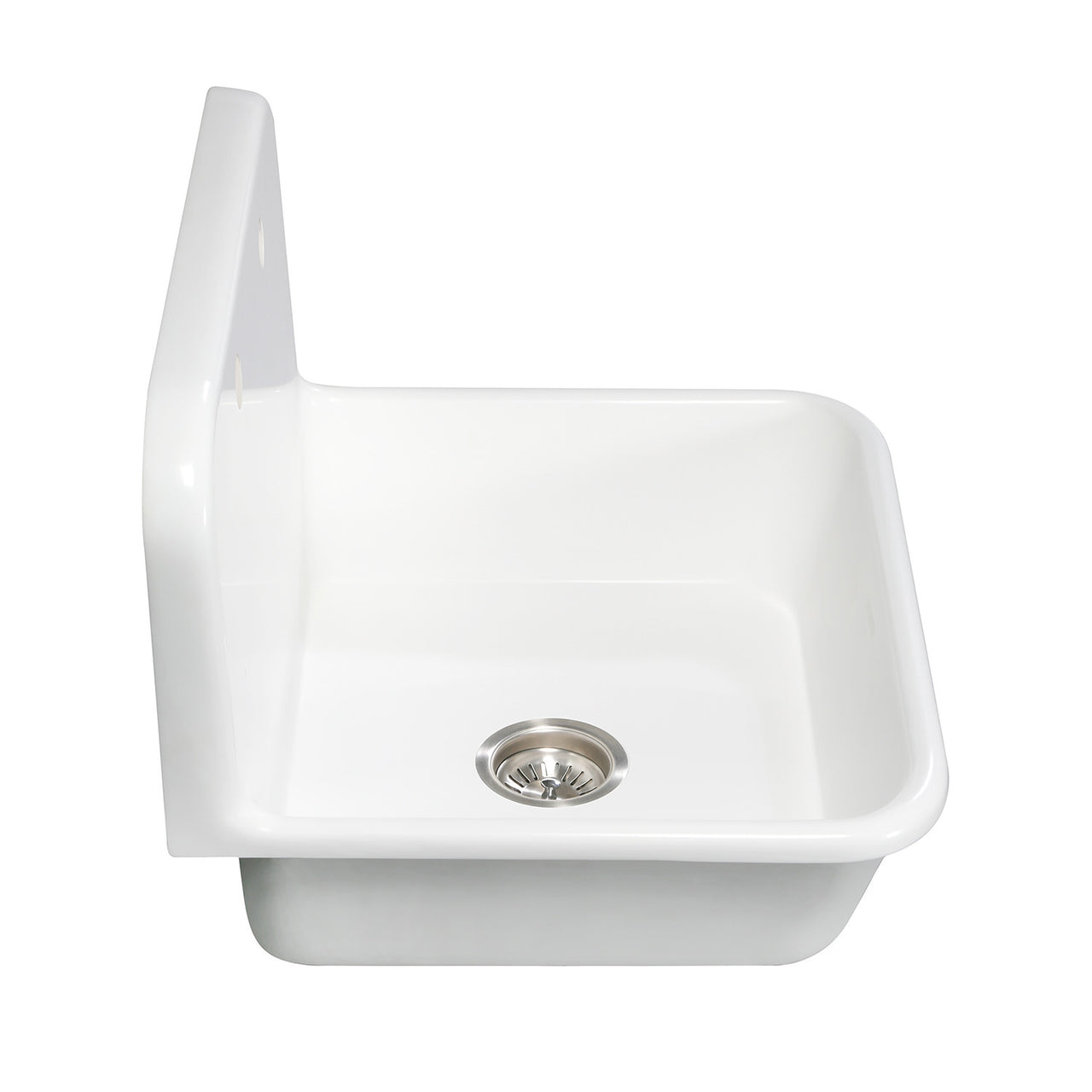 Gourmetier Arcticstone 24" x 21" Farmhouse Drop-In Kitchen Sinks - BNGBath