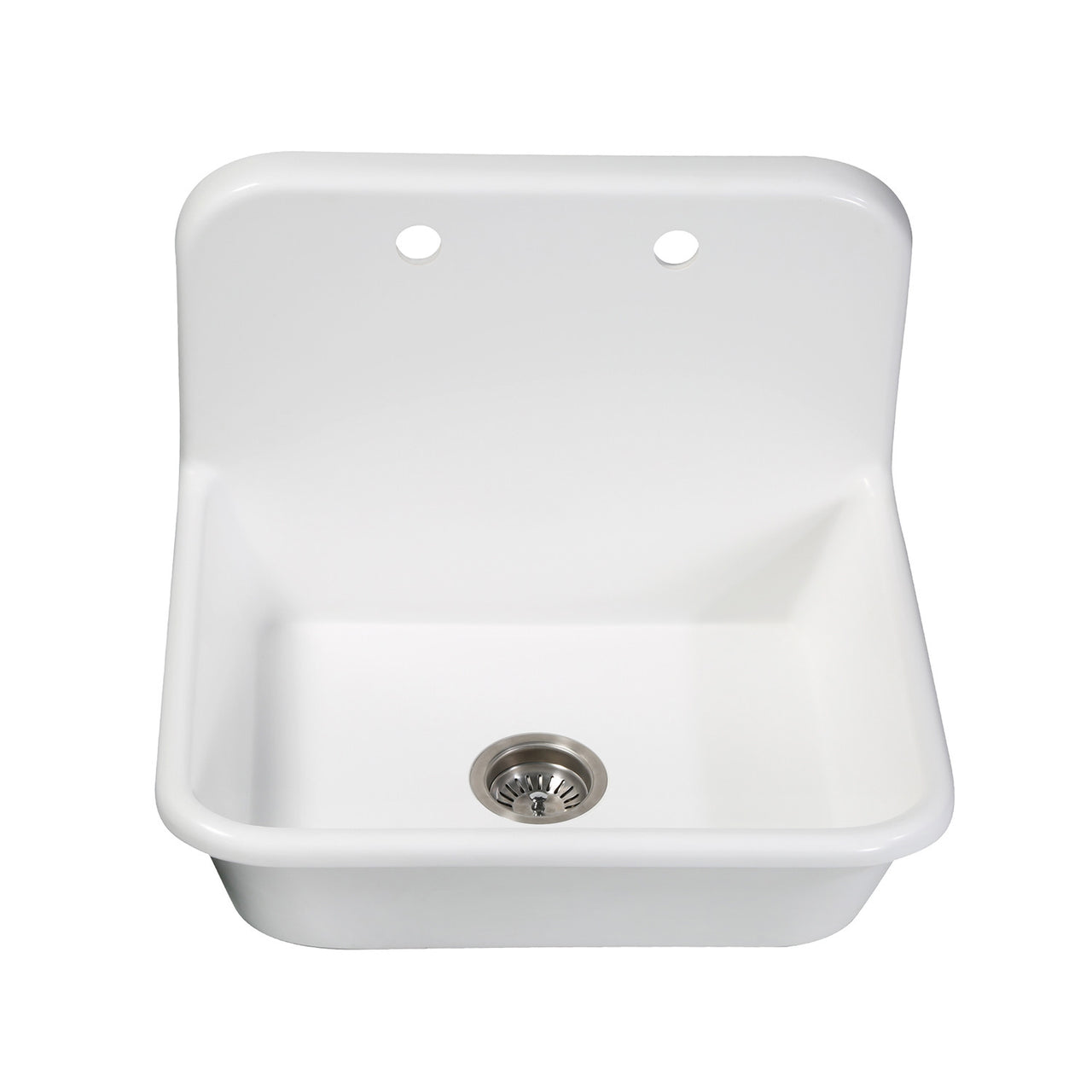 Gourmetier Arcticstone 24" x 21" Farmhouse Drop-In Kitchen Sinks - BNGBath