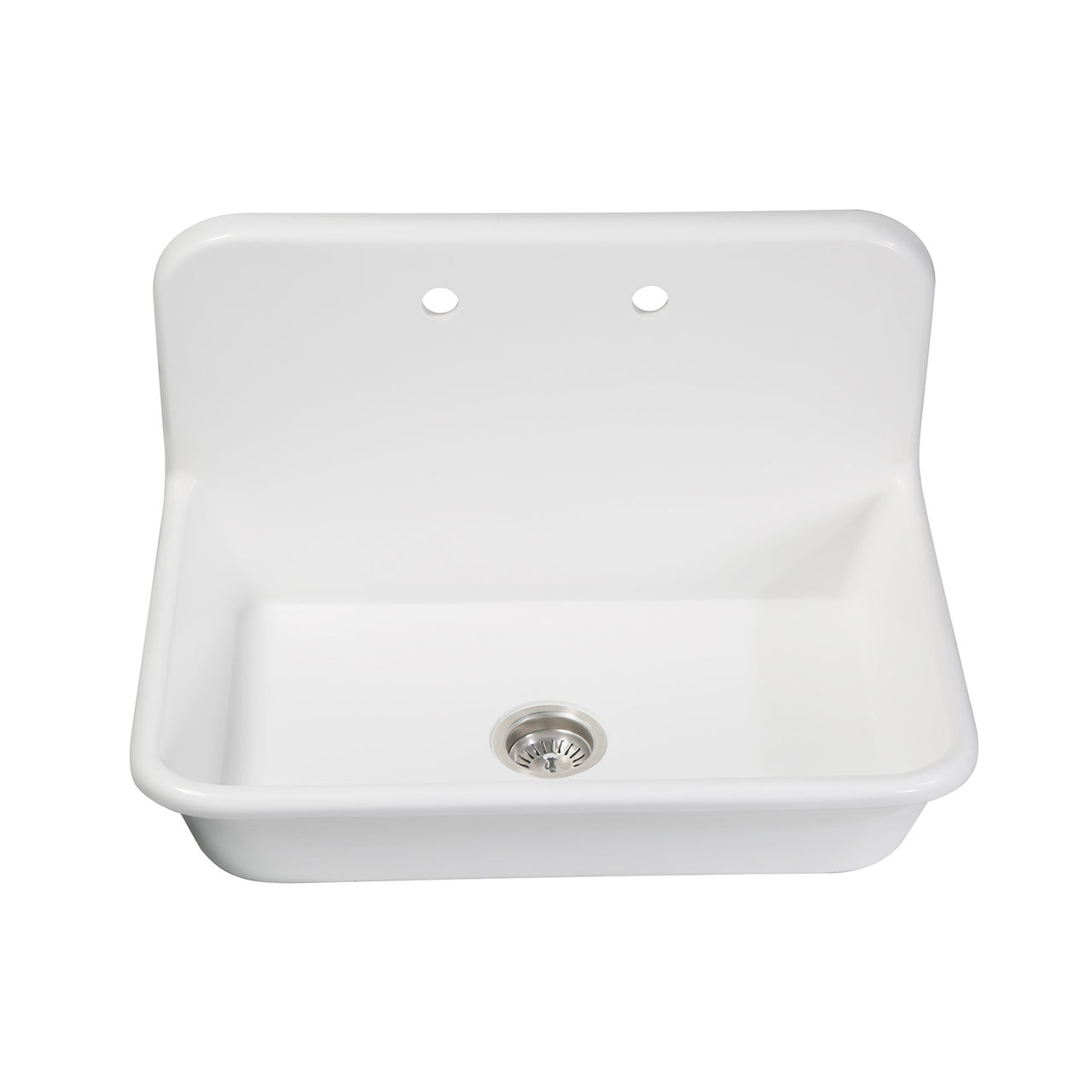 Gourmetier Arcticstone 30" x 21" Farmhouse Drop-In Kitchen Sinks - BNGBath