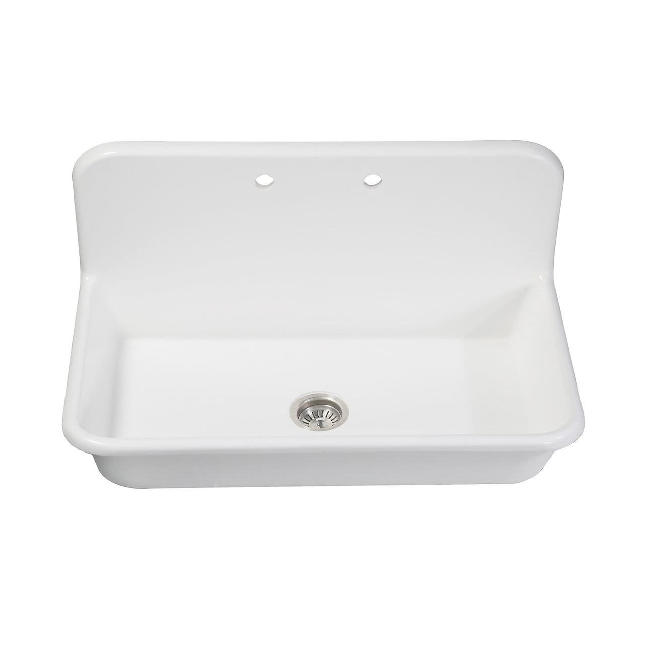 Gourmetier Arcticstone 36" x 21" farmhouse Drop-In Kitchen Sinks - BNGBath