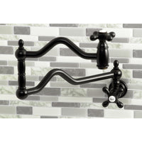 Thumbnail for Kingston Brass Heritage Two-Handle Pot Filler - BNGBath