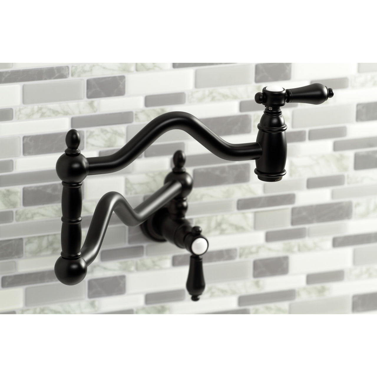 Kingston Brass Heirloom Two-Handle Pot Filler - BNGBath