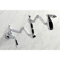 Thumbnail for Kingston Brass Heritage Two-Handle Pot Filler - BNGBath