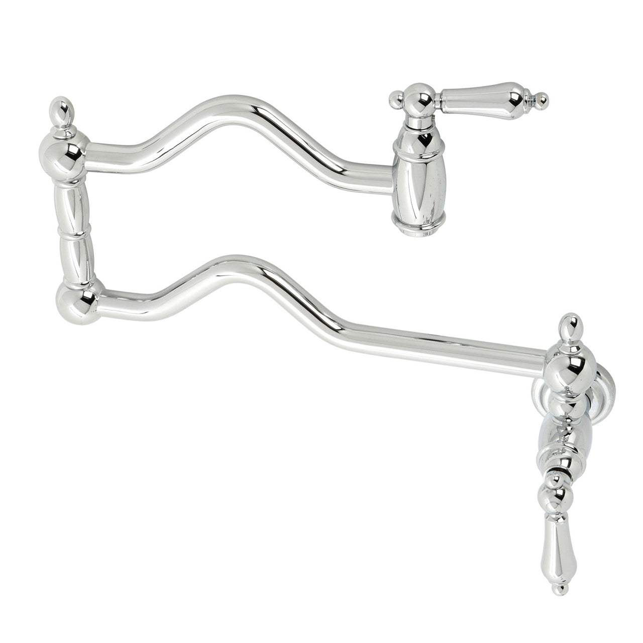 Kingston Brass Heritage Two-Handle Pot Filler - BNGBath