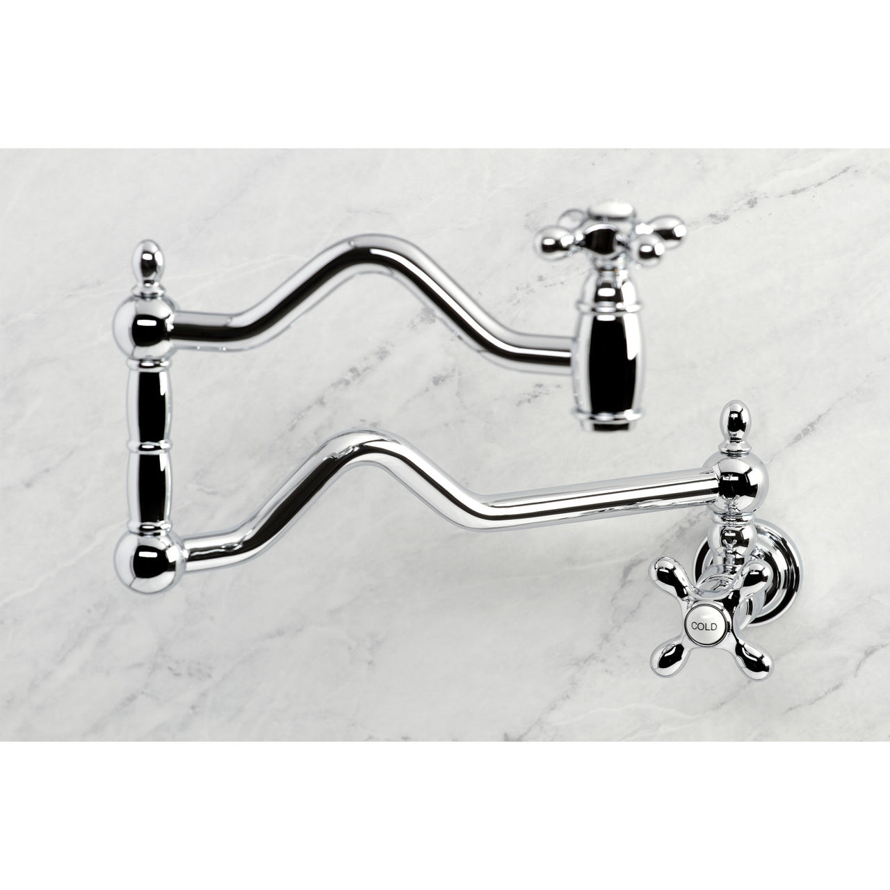 Kingston Brass Heritage Two-Handle Pot Filler - BNGBath