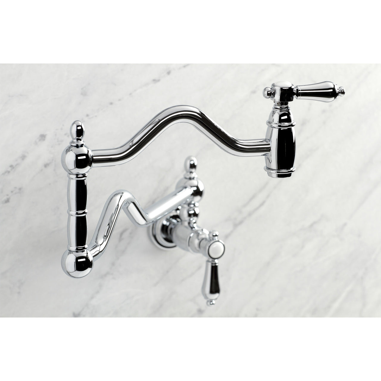 Kingston Brass Heirloom Two-Handle Pot Filler - BNGBath