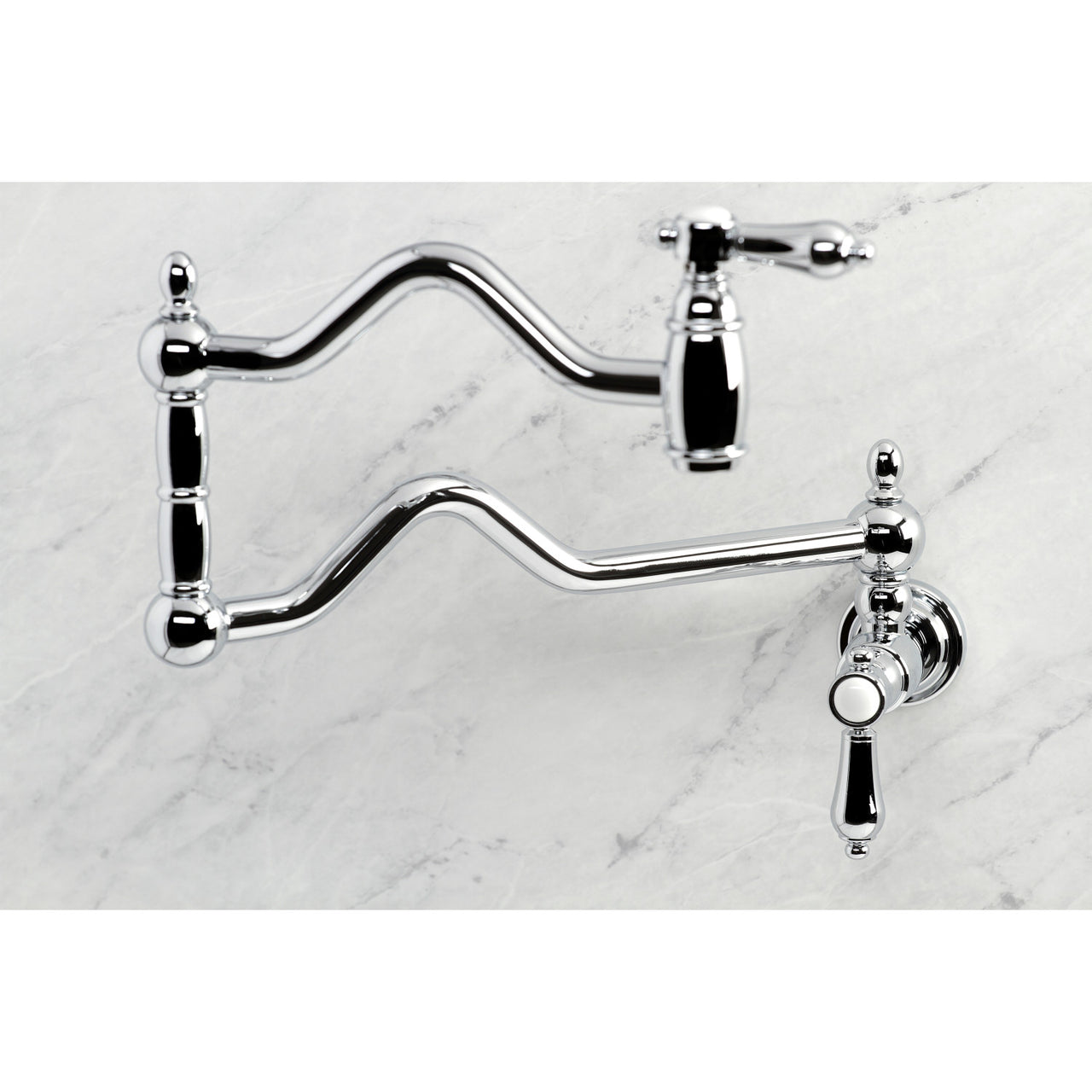 Kingston Brass Heirloom Two-Handle Pot Filler - BNGBath