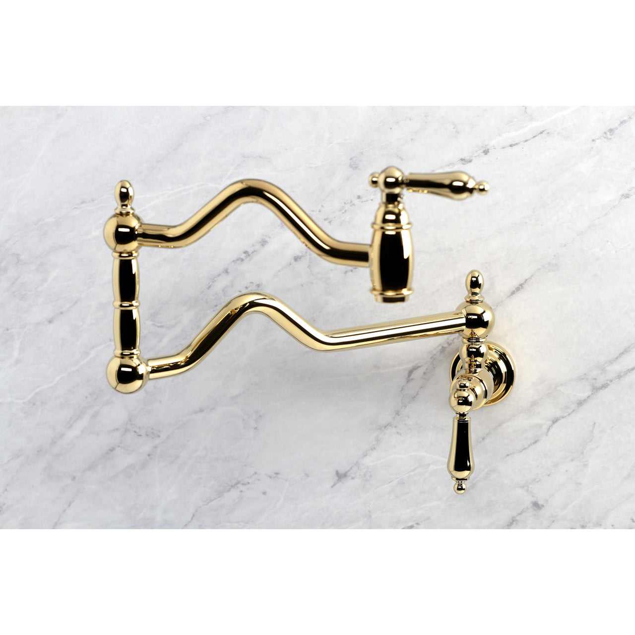 Kingston Brass Heritage Two-Handle Pot Filler - BNGBath