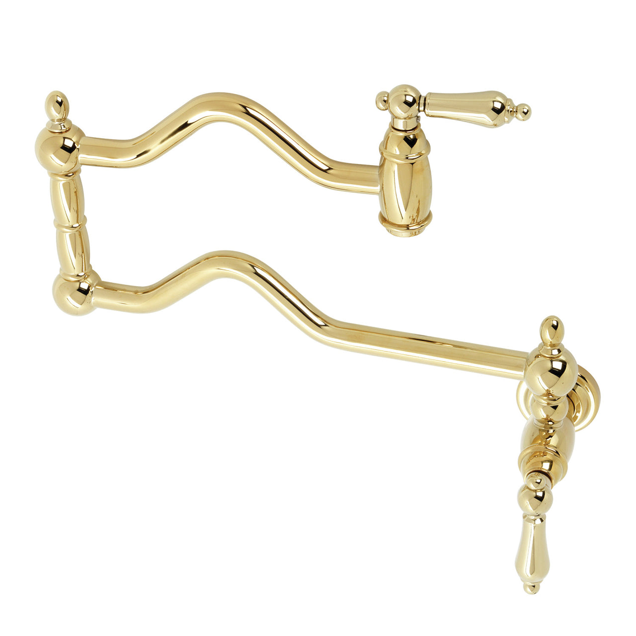 Kingston Brass Heritage Two-Handle Pot Filler - BNGBath