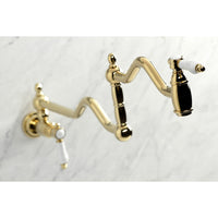 Thumbnail for Kingston Brass Bel-Air Two-Handle Pot Filler in Polished Chrome - BNGBath