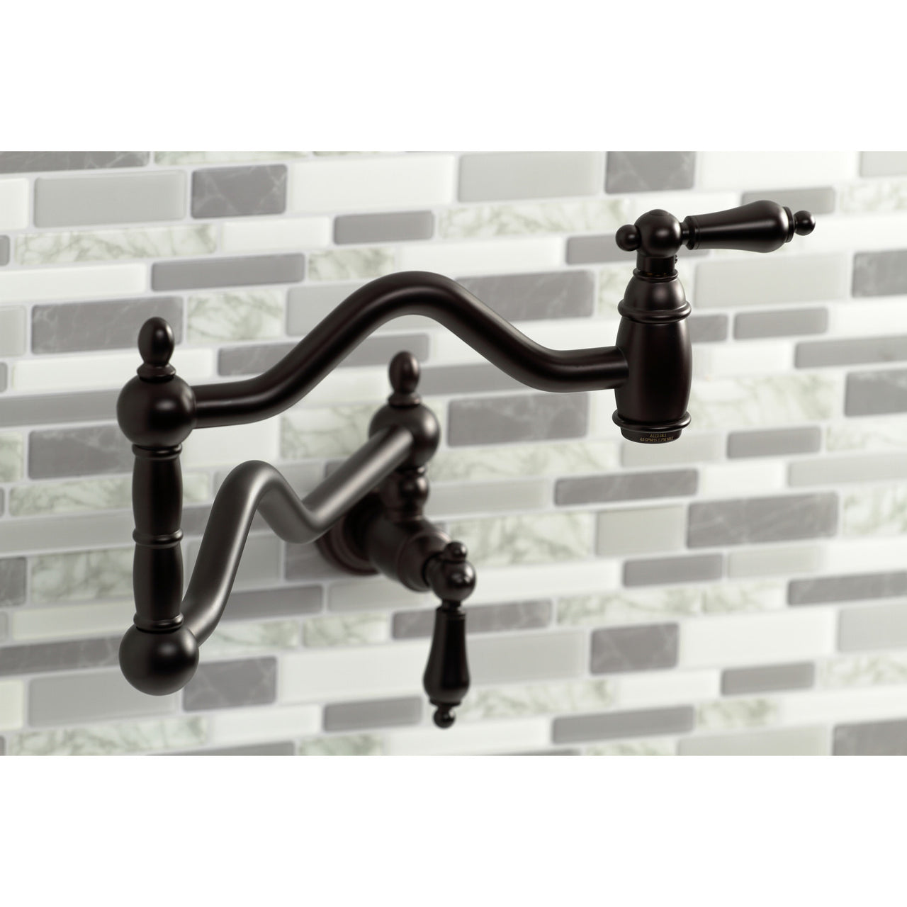 Kingston Brass Heritage Two-Handle Pot Filler - BNGBath