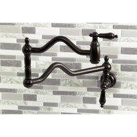 Thumbnail for Kingston Brass Heritage Two-Handle Pot Filler - BNGBath