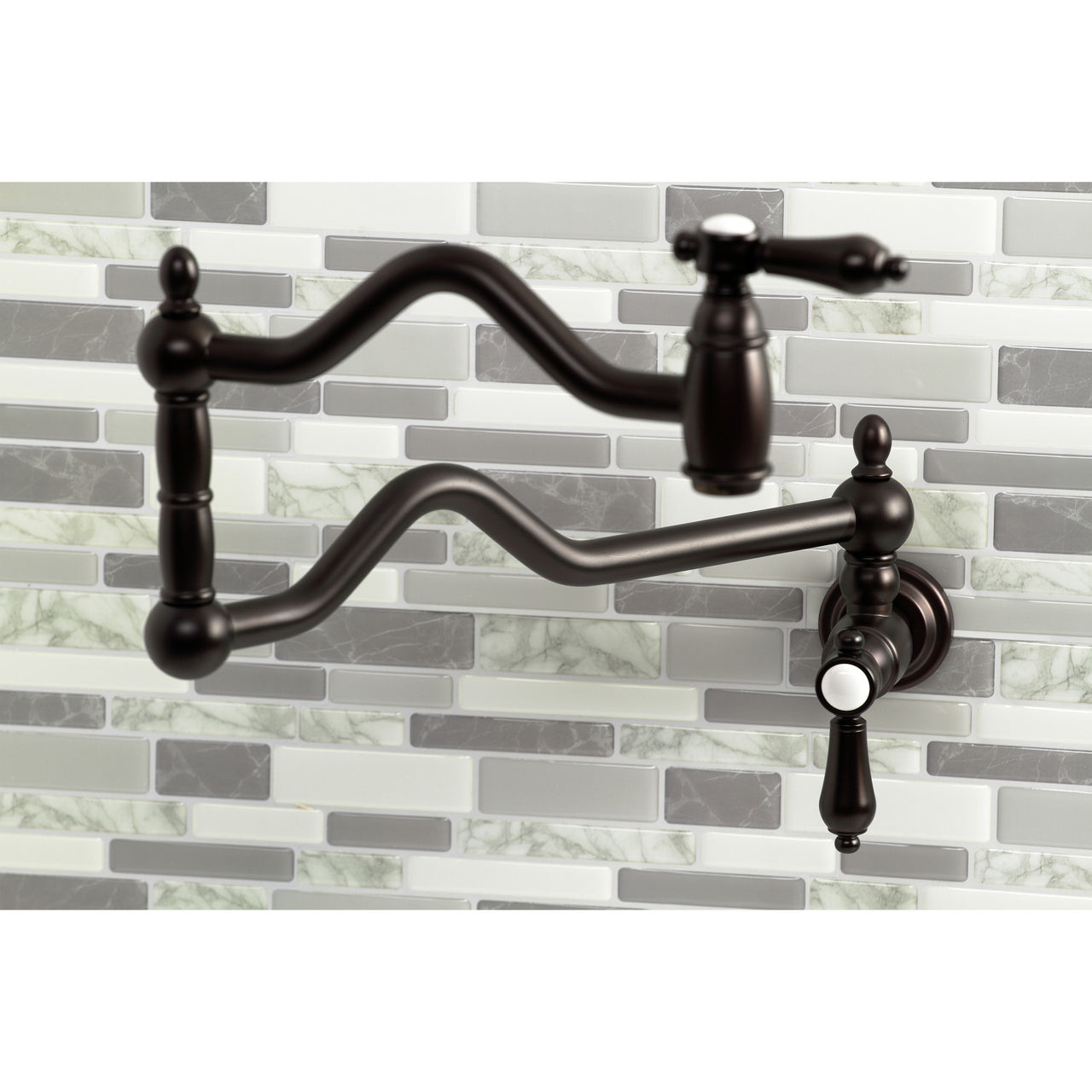 Kingston Brass Heirloom Two-Handle Pot Filler - BNGBath