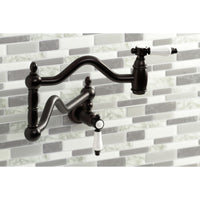 Thumbnail for Kingston Brass Bel-Air Two-Handle Pot Filler in Polished Chrome - BNGBath