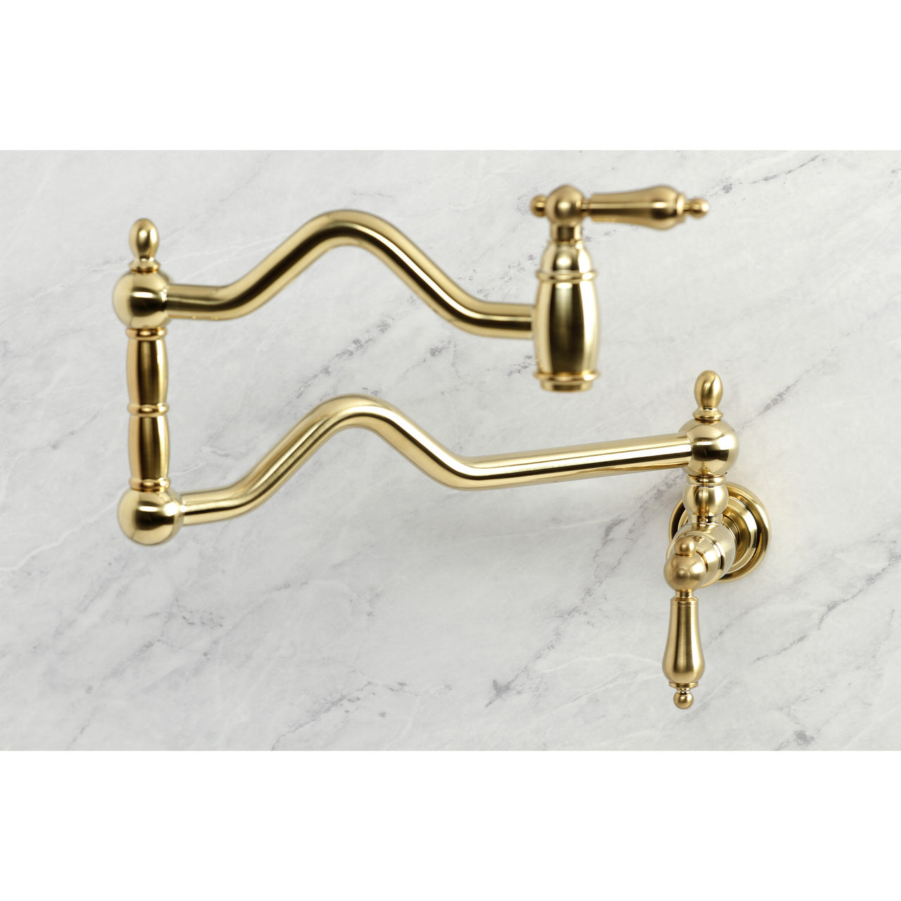 Kingston Brass Heritage Two-Handle Pot Filler - BNGBath