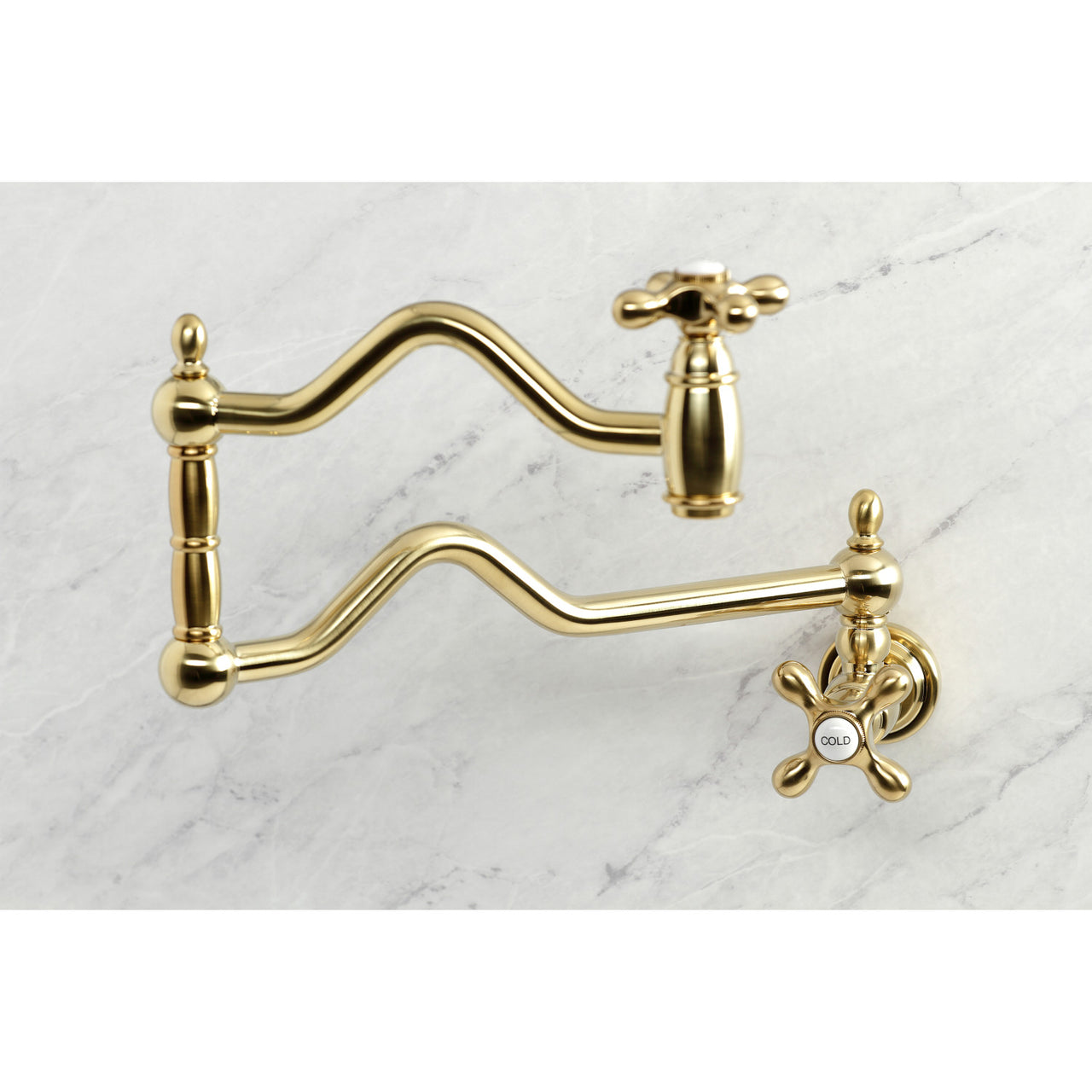 Kingston Brass Heritage Two-Handle Pot Filler - BNGBath