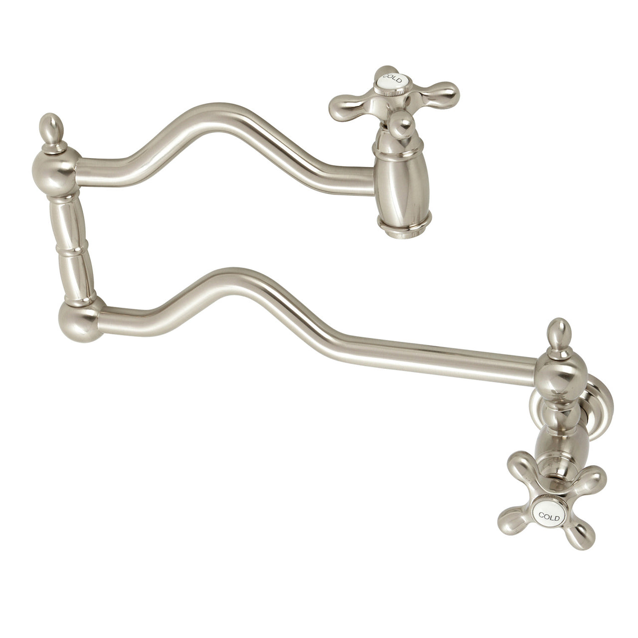 Kingston Brass Heritage Two-Handle Pot Filler - BNGBath