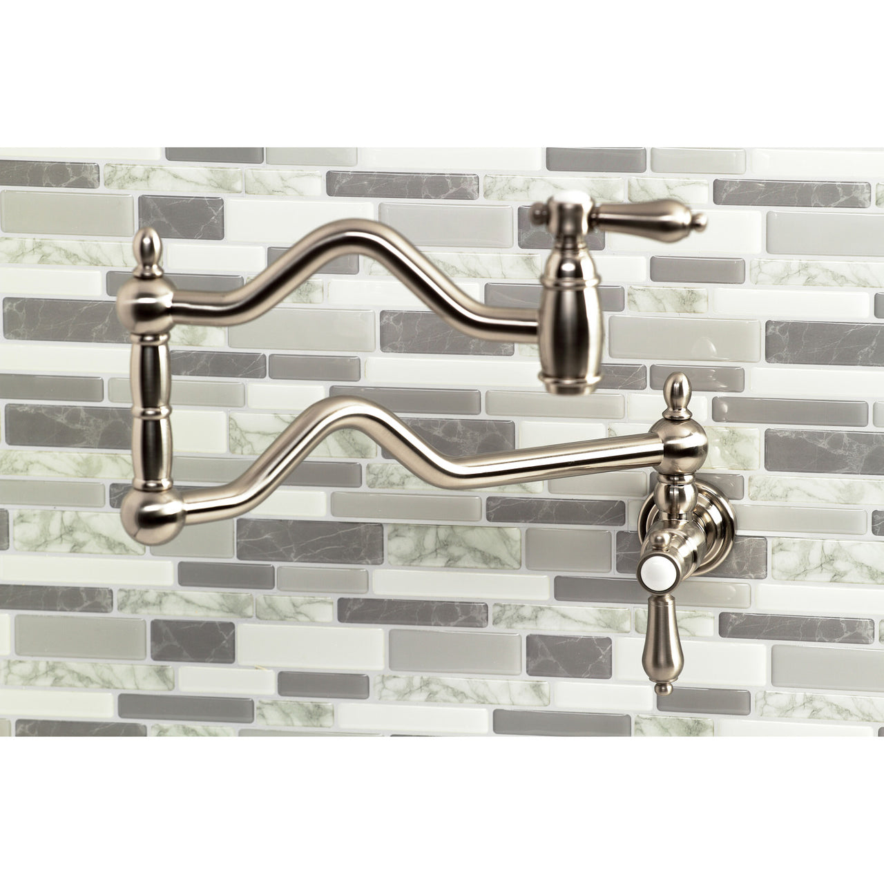 Kingston Brass Heirloom Two-Handle Pot Filler - BNGBath