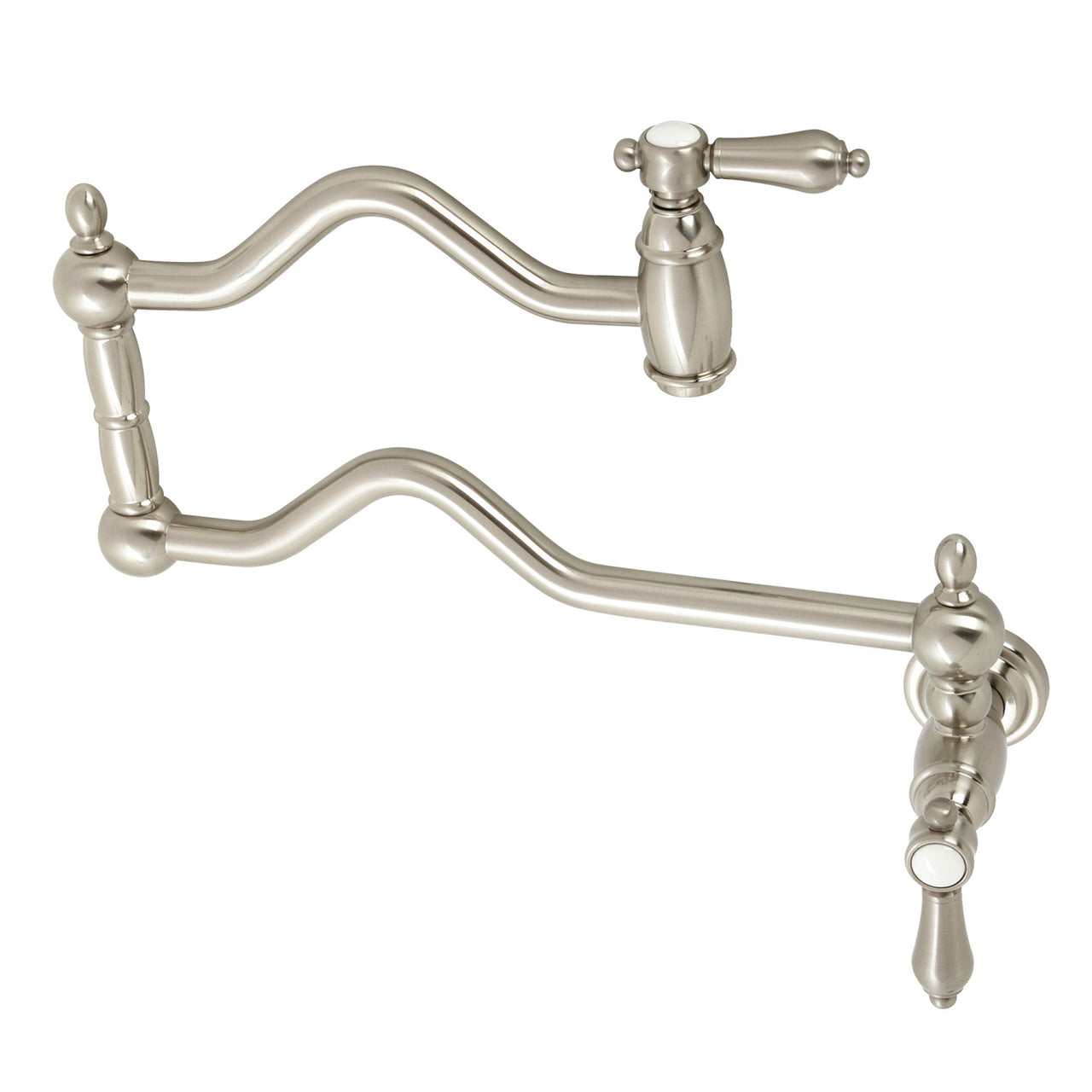 Kingston Brass Heirloom Two-Handle Pot Filler - BNGBath