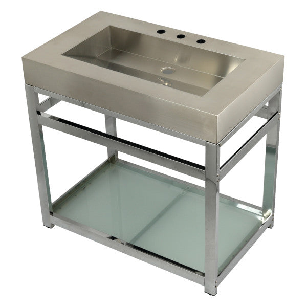 Kingston 37x22x35 Commercial Console Vanity Sink w/Base - BNGBath