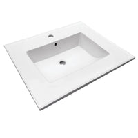 Thumbnail for Continental 25 X 22 Ceramic Vanity Sink Top w/Integrated Basin - BNGBath