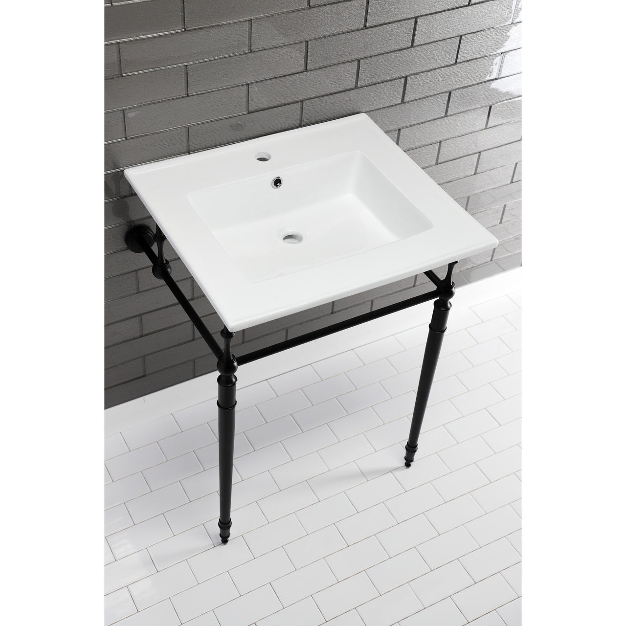 Continental 25 X 22 Ceramic Vanity Sink Top w/Integrated Basin - BNGBath