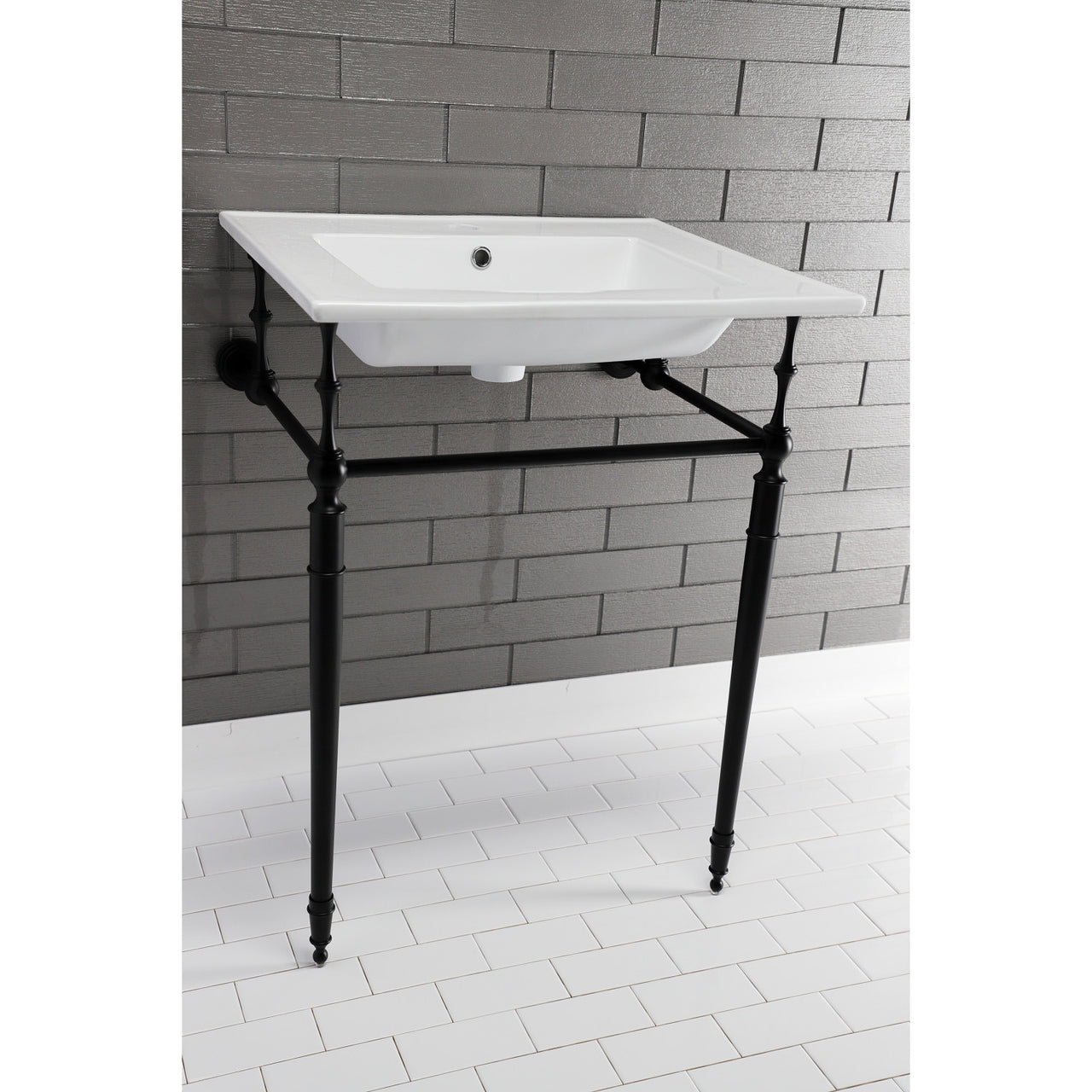 Continental 25 X 22 Ceramic Vanity Sink Top w/Integrated Basin - BNGBath