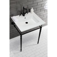 Thumbnail for Continental 25 X 22 Ceramic Vanity Sink Top w/Integrated Basin - BNGBath